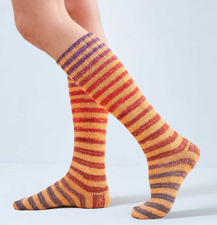 Uneek Sock Kits | Pan 24 Limited Edition | Self Striping Sock Kits-Knitting Kits-Urth Yarns-Revolution Fibers