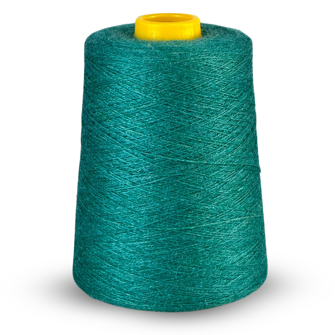 Zephira 2/18 wool-silk lace cone in Emerald; saturated jewel green with silky glow, 1 lb (~5,040 yd).