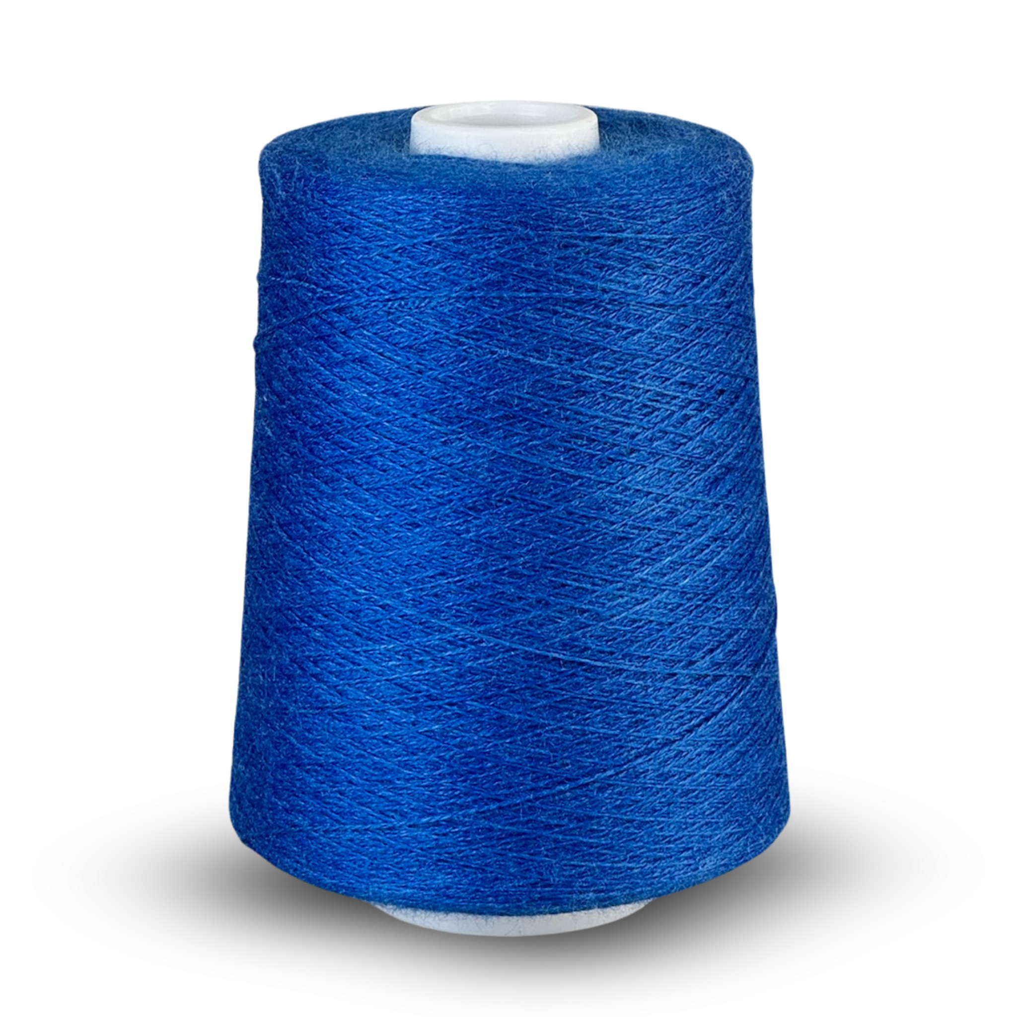 Zephira 2/18 wool-silk lace cone in Royal; classic royal blue, smooth shine, 1 lb (~5,040 yd).