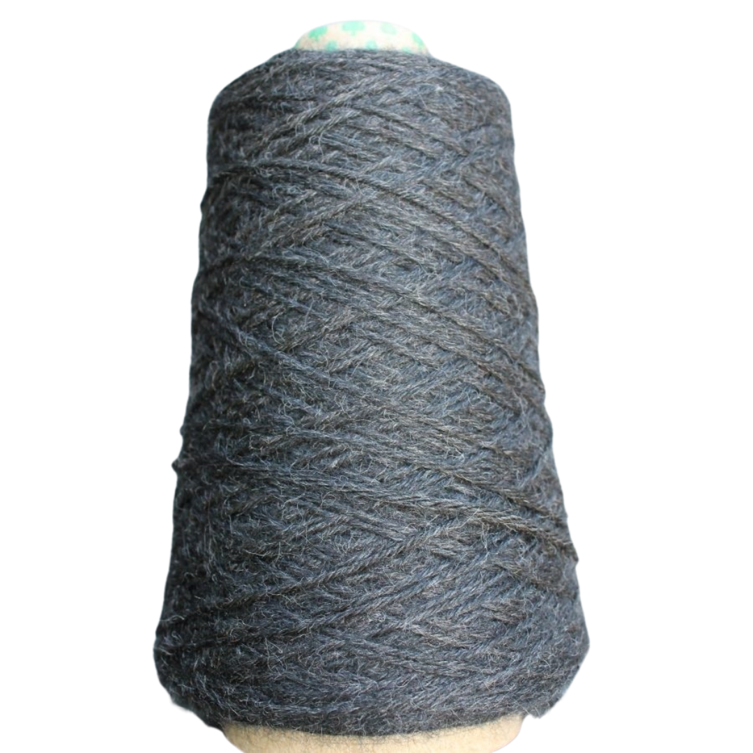 Jagger Spun Wool Bamboo 5/8 Heathers Carbon