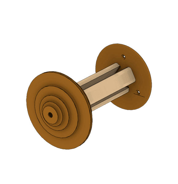 Lojan travel spinning wheel bobbin