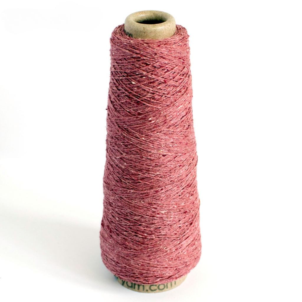 Sero Silk Noil Weaving Yarn Cones Sugar Plum