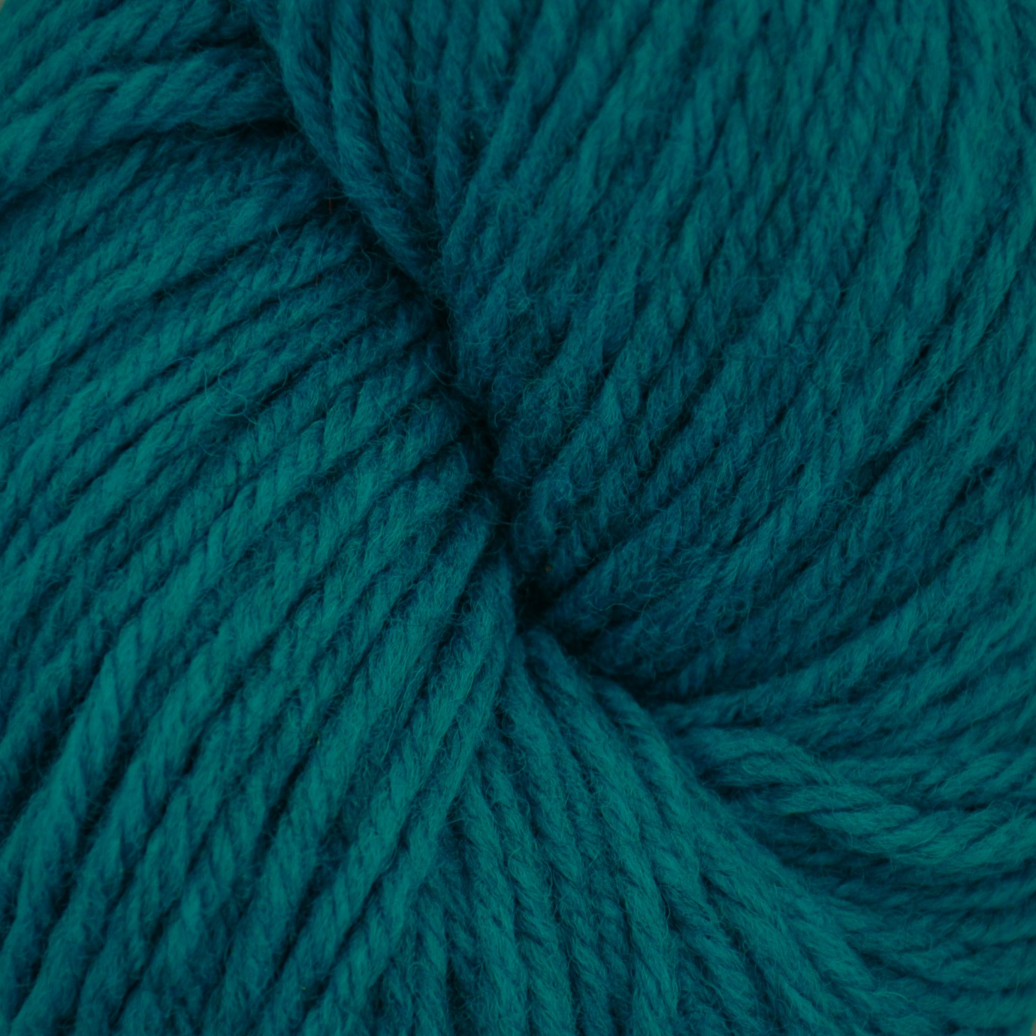 Brown Sheep Harborside Aran wool yarn skein, Tropical Cyclone deep teal — 162 yds at Revolution Fibers