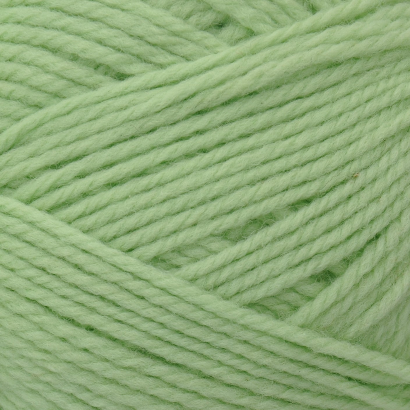 Brown Sheep Nature Spun Worsted wool yarn skein, Honeydew soft pastel green — 245 yds at Revolution Fibers