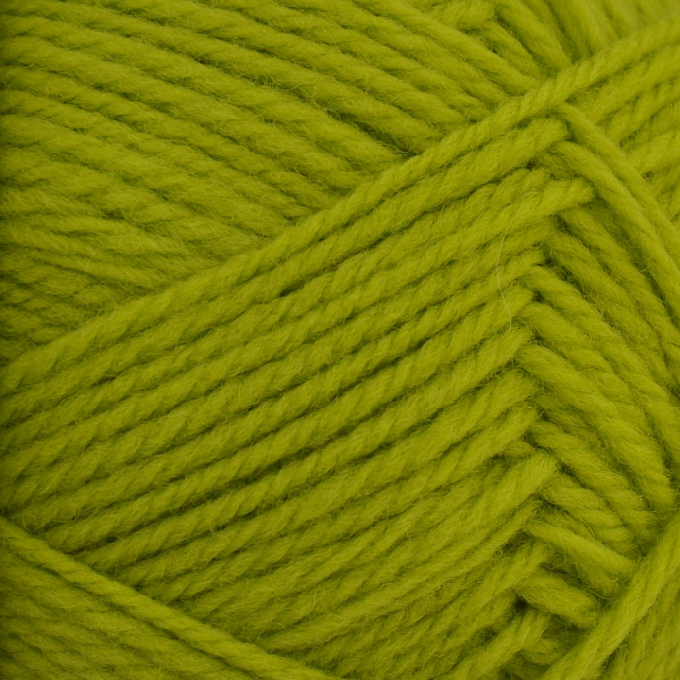 Brown Sheep Nature Spun Worsted wool yarn skein, Peridot bright chartreuse green — 245 yds at Revolution Fibers