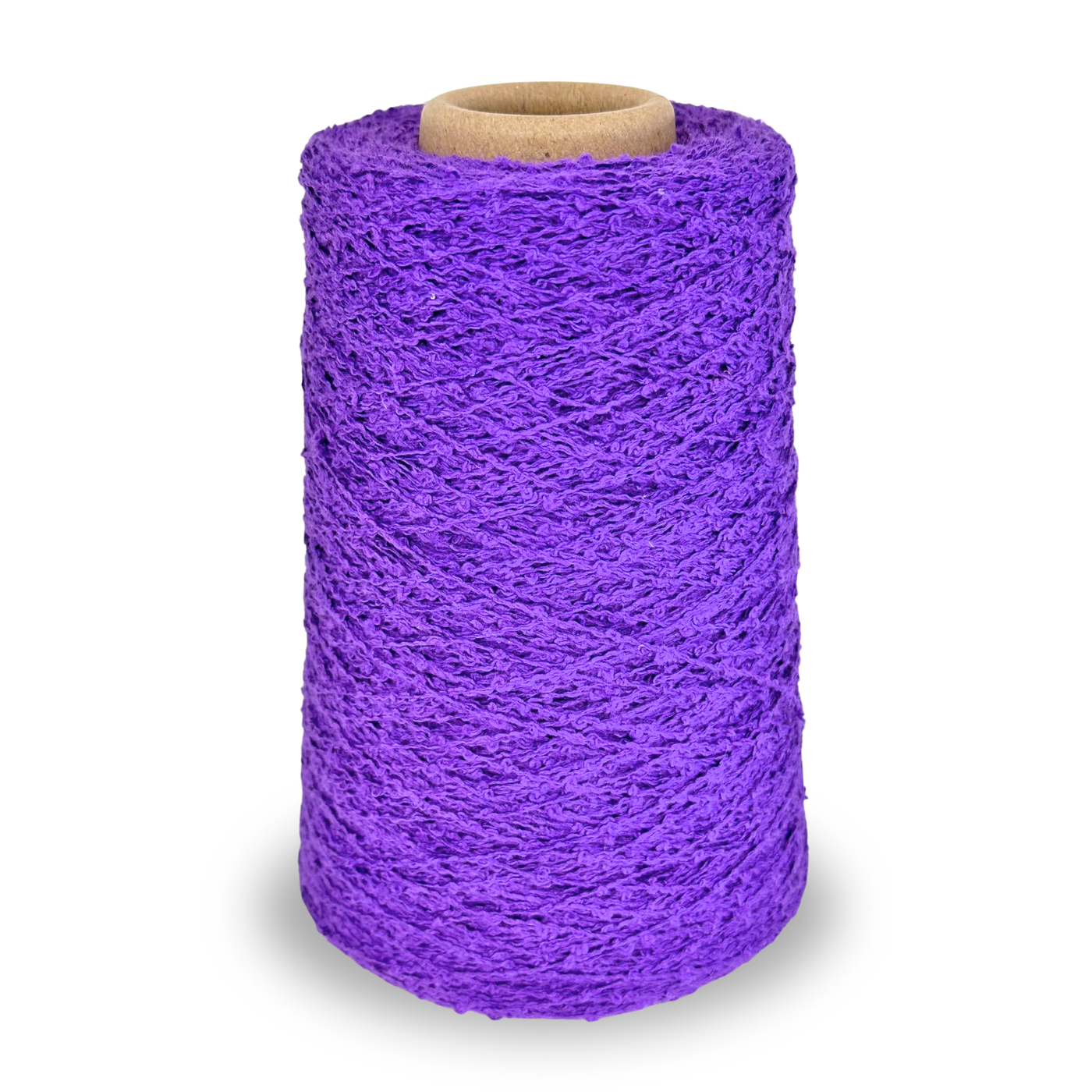 Lofty Cotton Bouclé Yarn | 1lb Fingering Weight Cone-Yarn-Lofty Fibers-Revolution Fibers