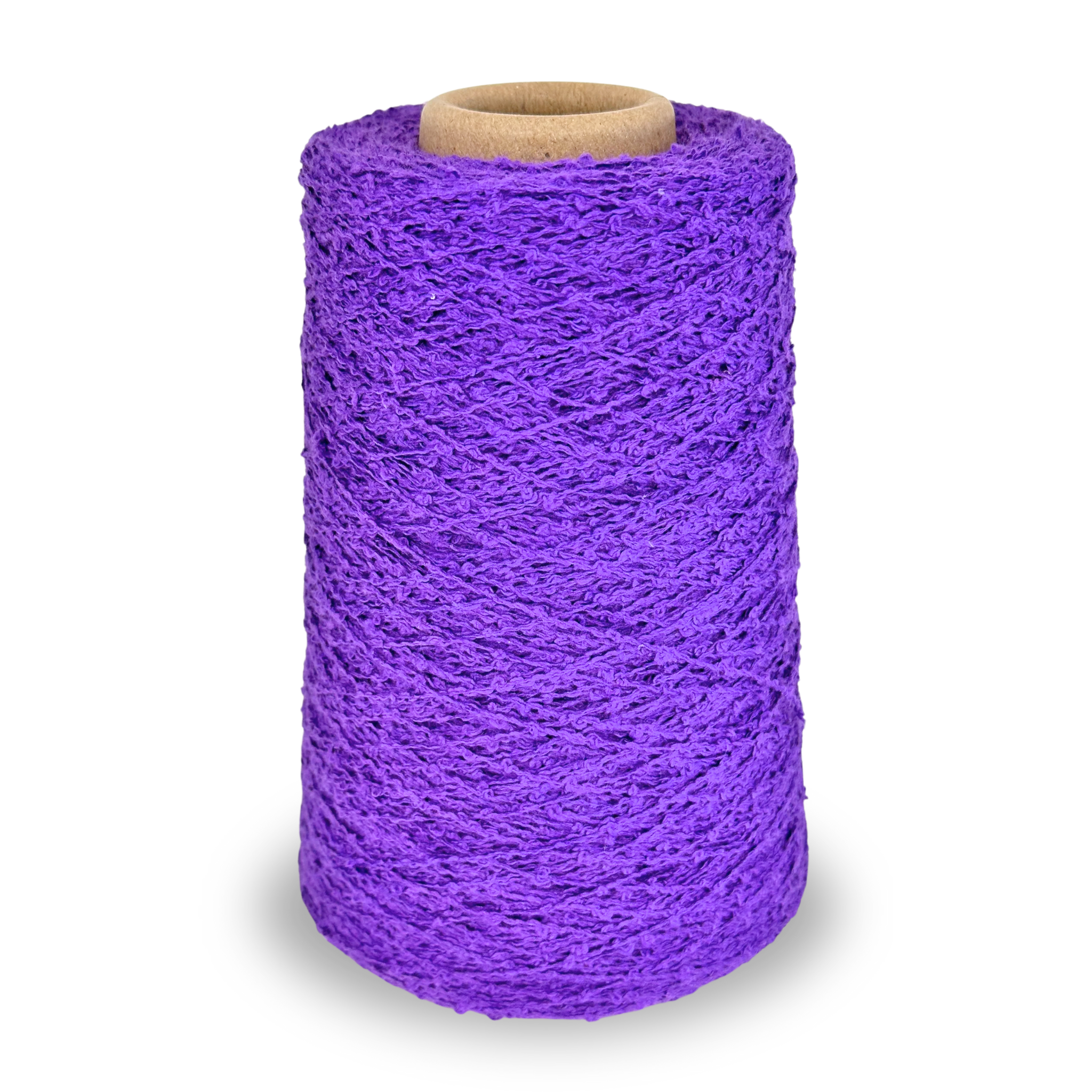 Lofty Cotton Bouclé Yarn | 1lb Fingering Weight Cone-Yarn-Lofty Fibers-Revolution Fibers