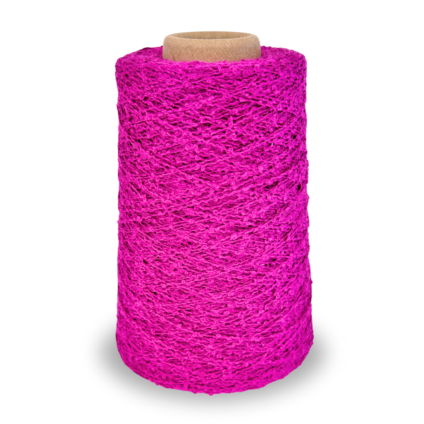 Lofty Cotton Bouclé Yarn | 1lb Fingering Weight Cone-Yarn-Lofty Fibers-Revolution Fibers