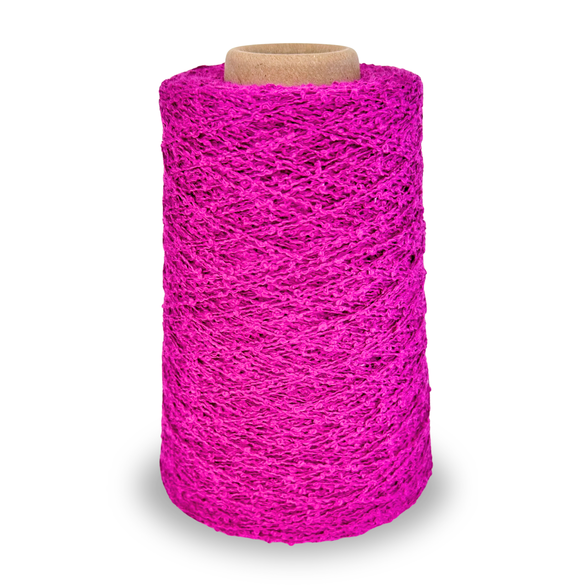 Lofty Cotton Bouclé Yarn | 1lb Fingering Weight Cone-Yarn-Lofty Fibers-Revolution Fibers