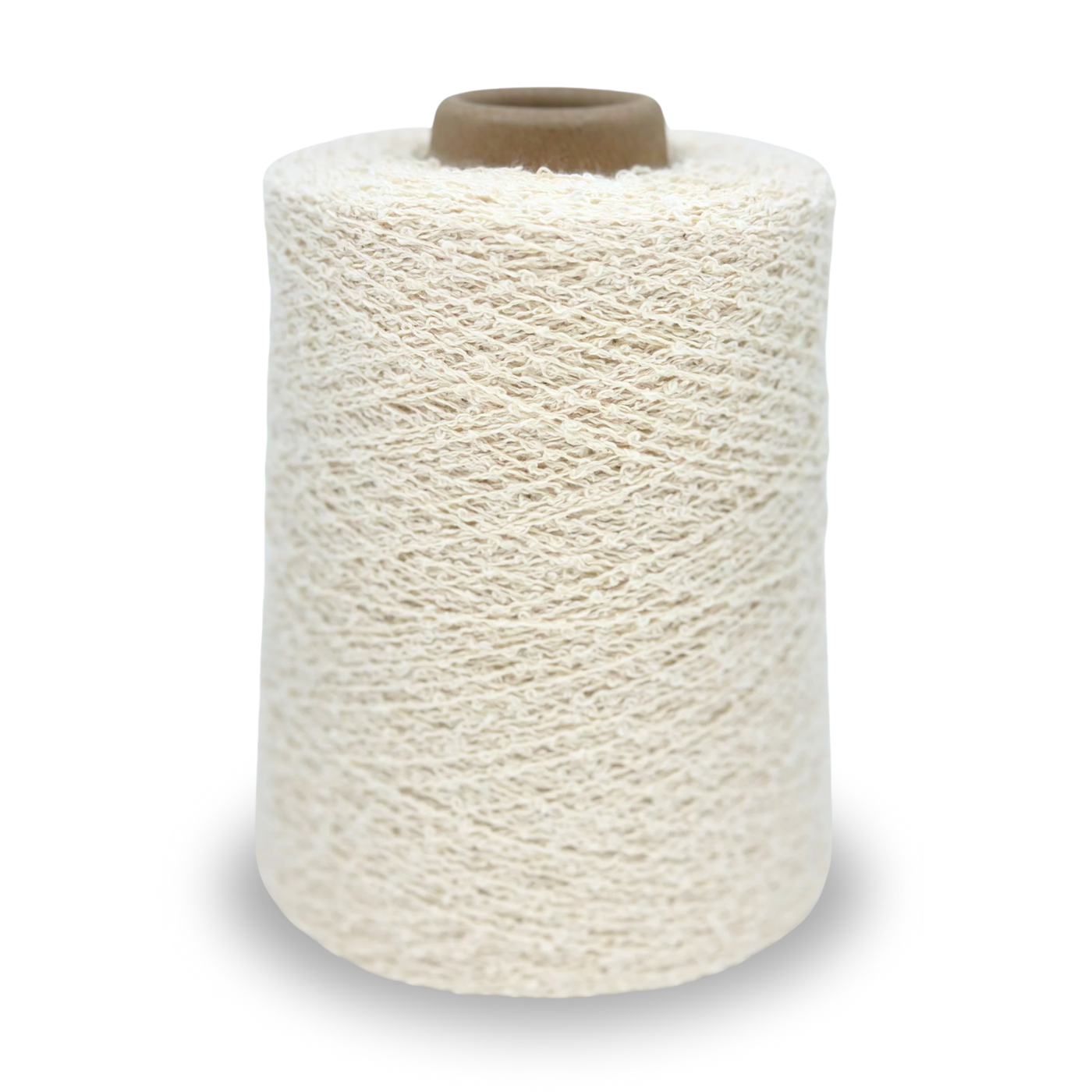 Lofty Cotton Bouclé Yarn | 1lb Fingering Weight Cone-Yarn-Lofty Fibers-Revolution Fibers