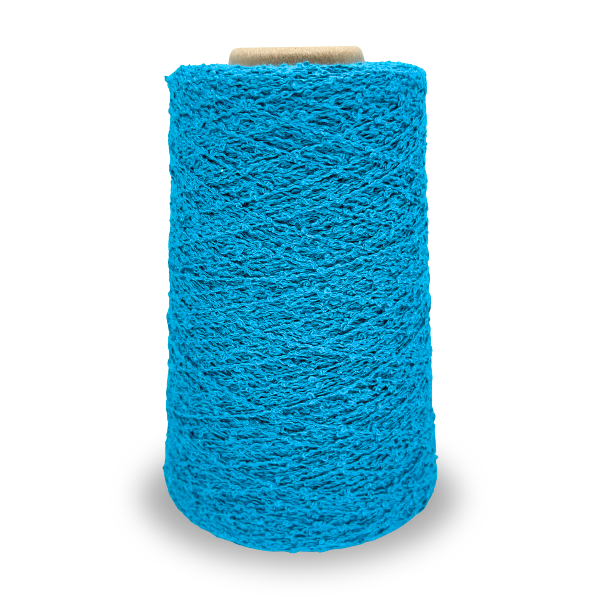 Lofty Cotton Bouclé Yarn | 1lb Fingering Weight Cone-Yarn-Lofty Fibers-Revolution Fibers