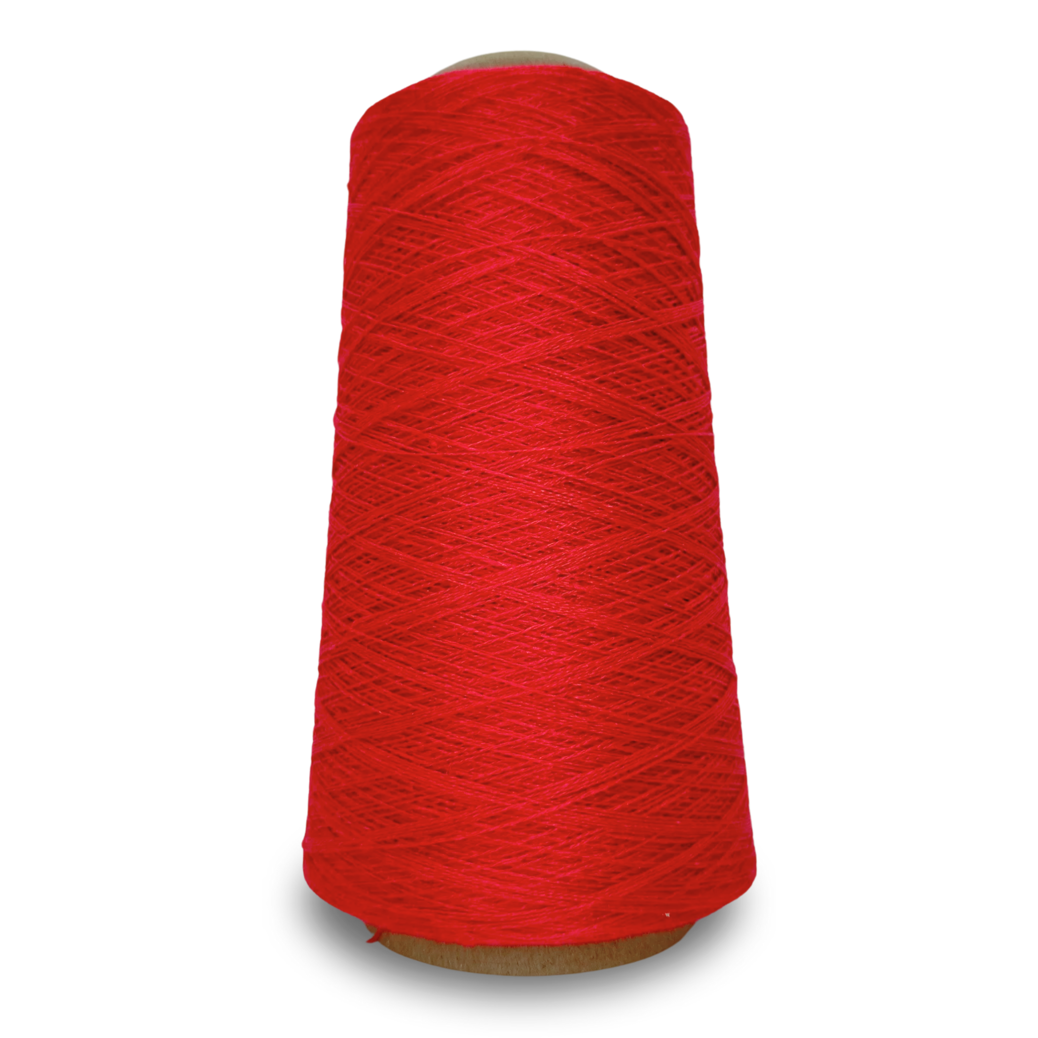 Red 11 – Euroflax 14/4 Linen Yarn 8 oz Cone, sport weight wet-spun flax yarn in red for knitting, weaving, or crochet projects