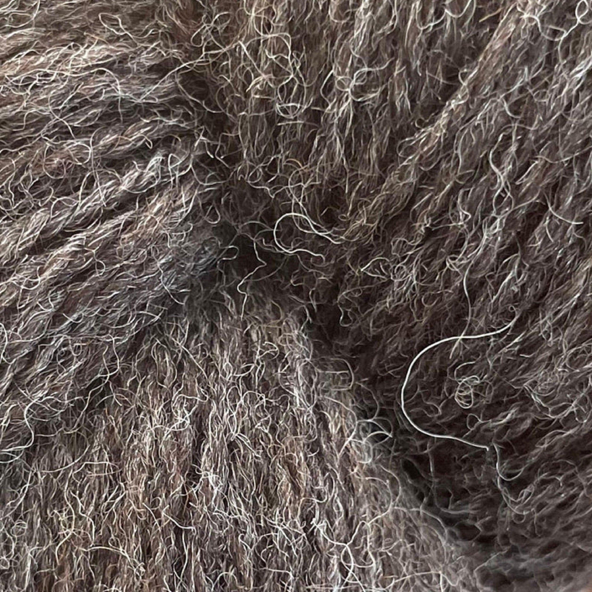 Jagger Spun Woolful Black Welsh and Dorset Horn - Bear Brown