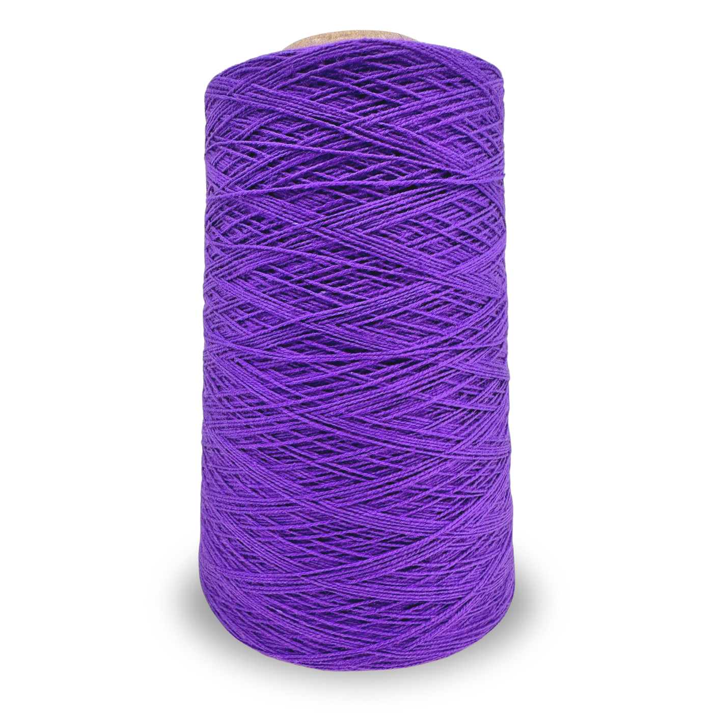 Amethyst Lofty 8/4 Cotton Yarn Cone – 100% unmercerized cotton weaving yarn for towels, napkins, and lightweight handwoven textiles