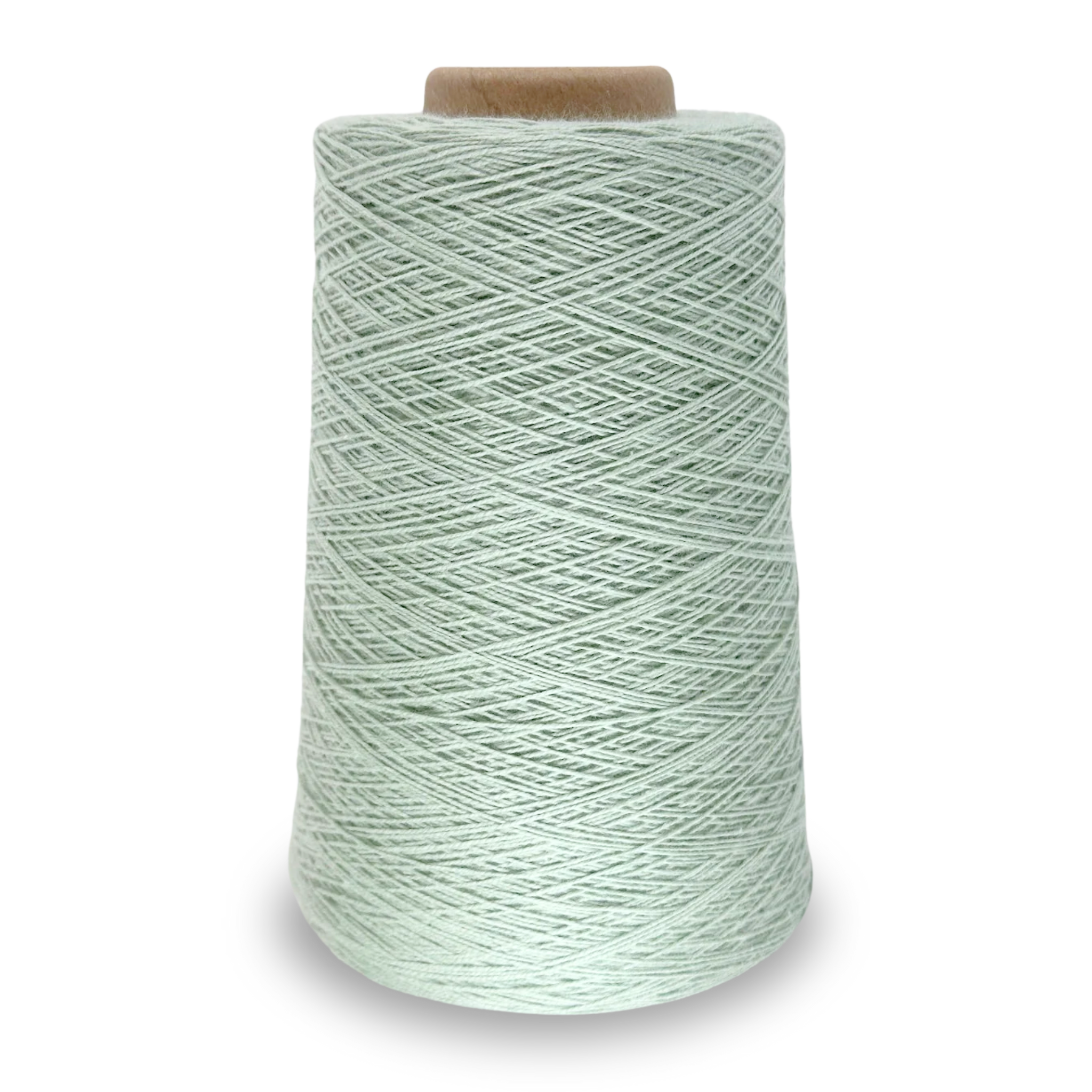 Limestone Lofty 8/4 Cotton Yarn Cone – 100% unmercerized cotton weaving yarn for towels, napkins, and lightweight handwoven textiles