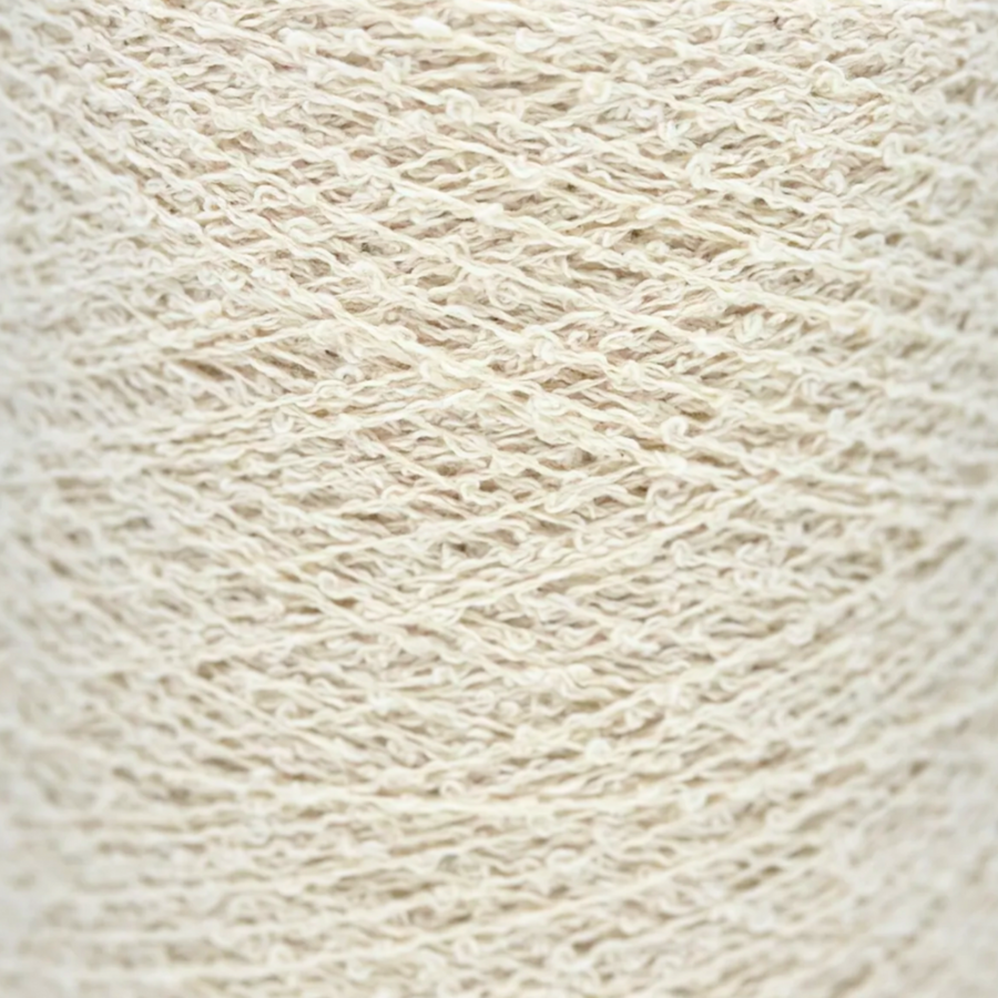 Lofty Cotton Bouclé Yarn | 1lb Fingering Weight Cone-Yarn-Lofty Fibers-Revolution Fibers
