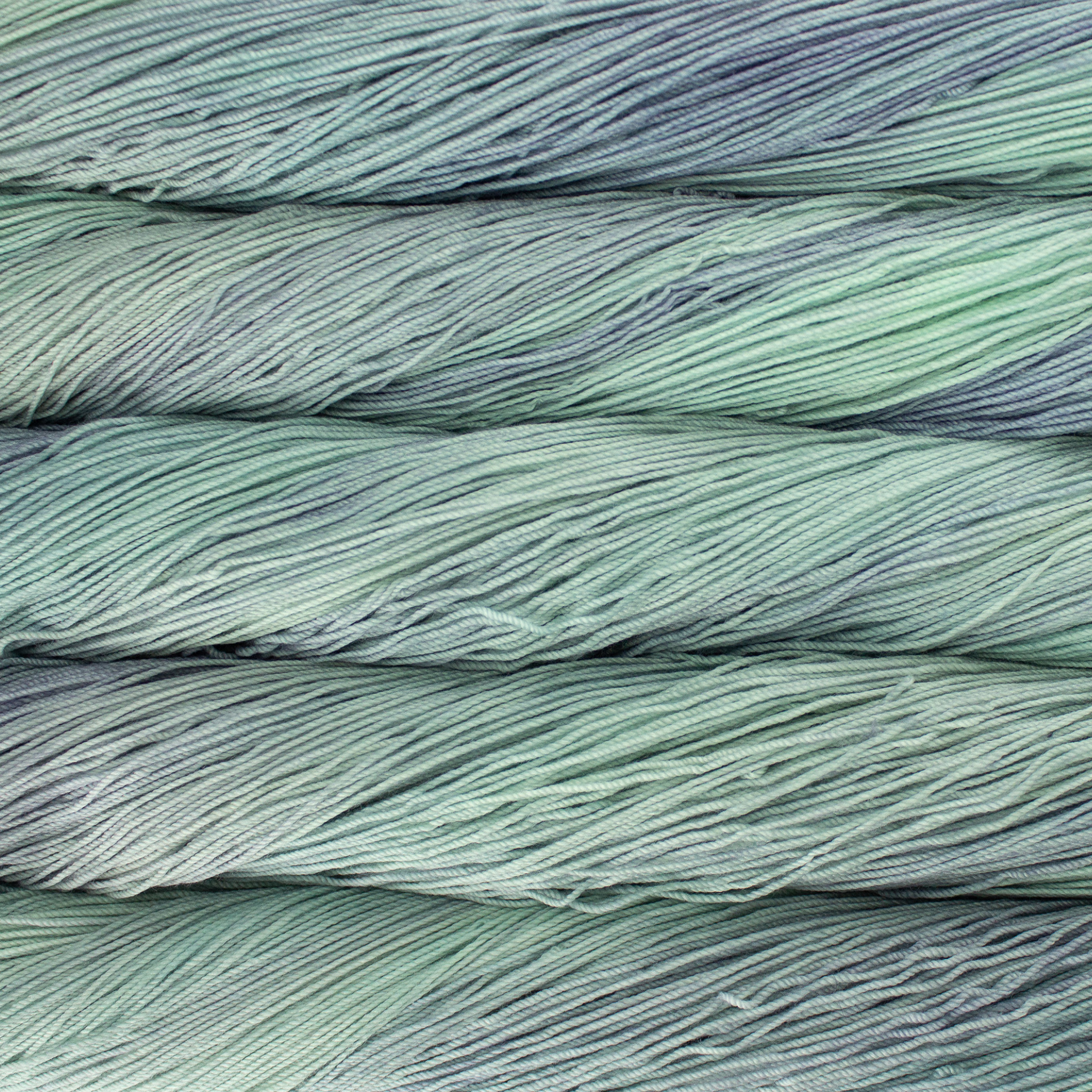 Revolution Fibers Malabrigo Sock Yarn in Flavia (SW724) – Light mint blue Merino fingering yarn.