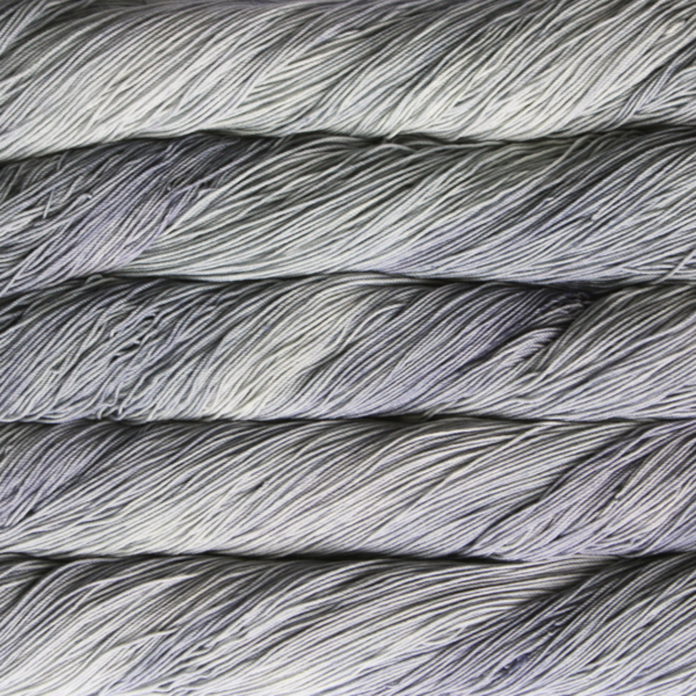 Malabrigo Sock Yarn Polar Morn SW009 – Cool gray Merino fingering yarn from Revolution Fibers.