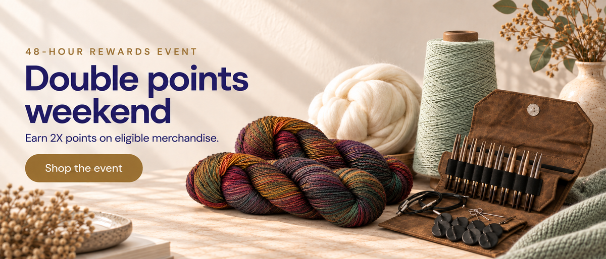 48-Hour Rewards Event: Double points weekend. Earn 2X points on eligible merchandise.
