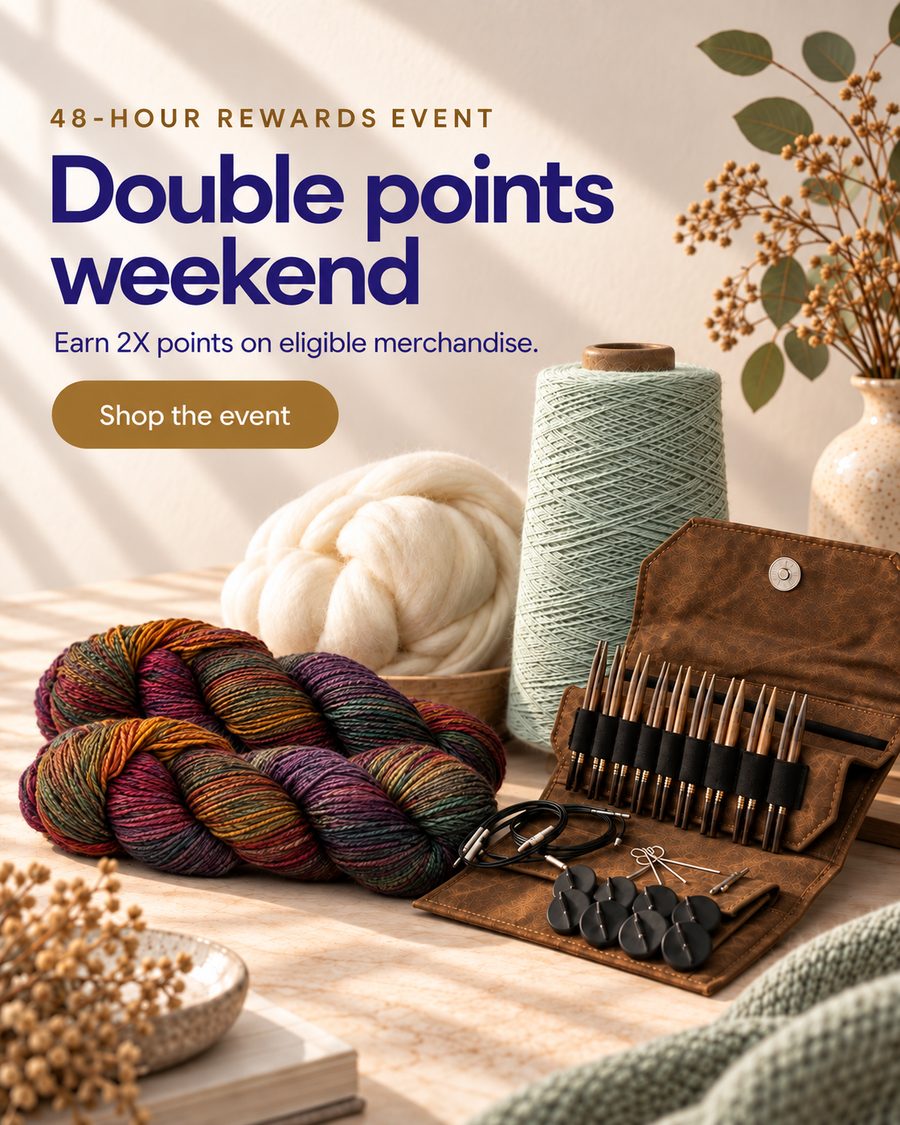 48-Hour Rewards Event: Double points weekend. Earn 2X points on eligible merchandise.