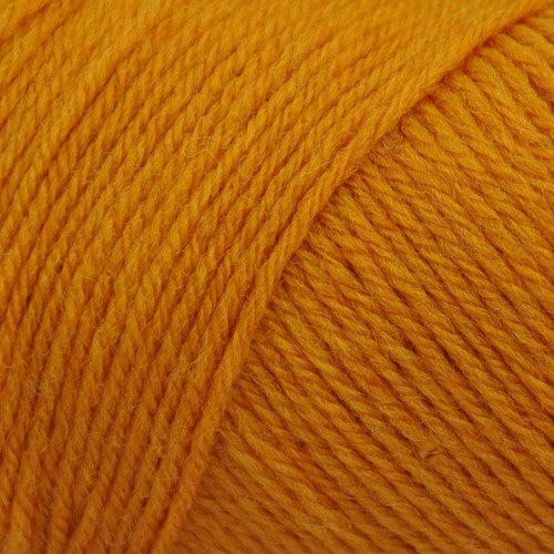 Wildfoote Luxury Sock Weight Superwash Cones | 1/2 LB, 968 yards per cone-Yarn-Brown Sheep Yarn-Goldenrod-Revolution Fibers