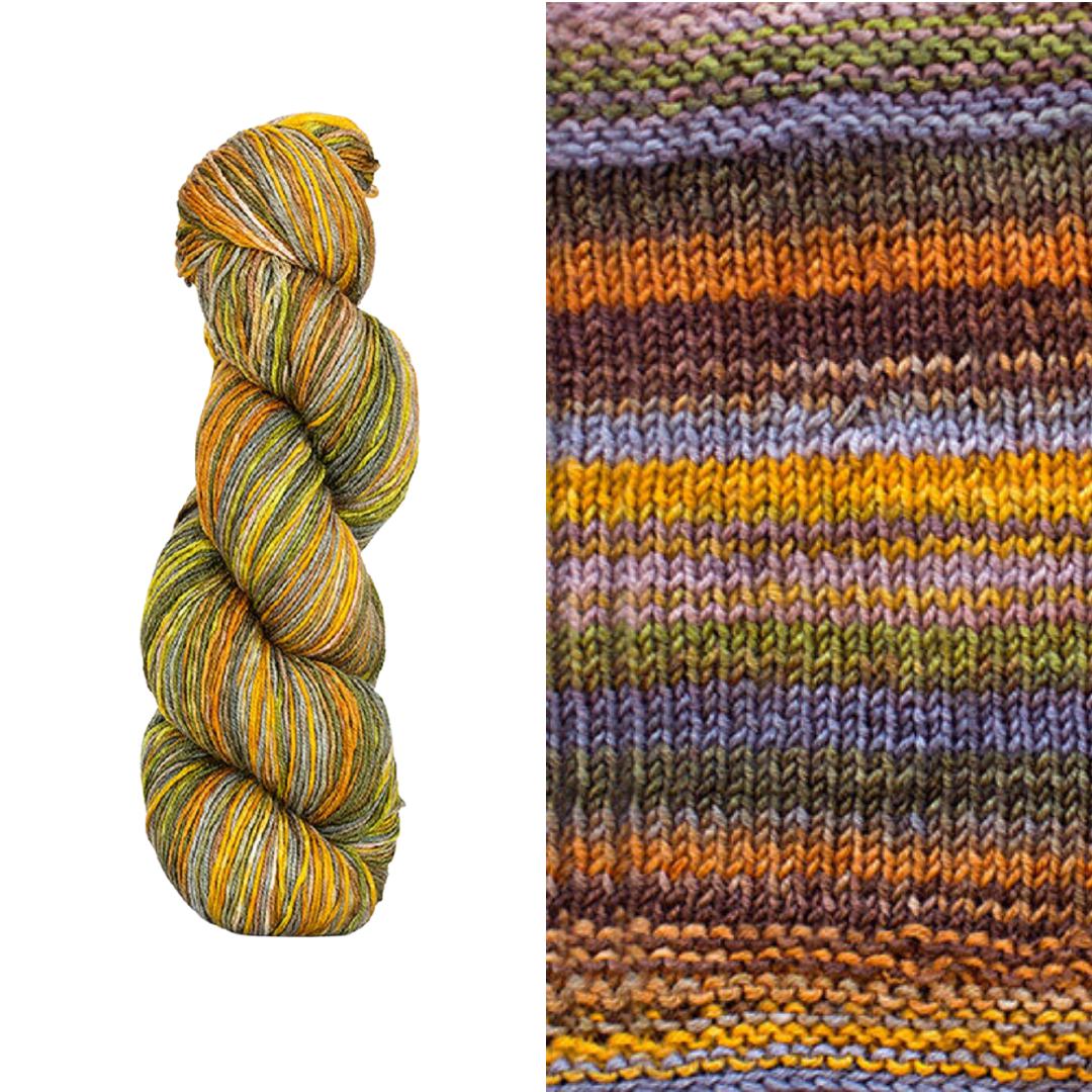 Uneek Chevron Scarf Kit | Fingering / DK / Worsted Weights-Knitting Kits-Urth Yarns-Fingering-01-Revolution Fibers