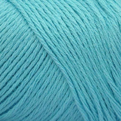 Cotton Fleece DK Weight Yarn | 215 Yards | 80% Pima Cotton 20% Merino Wool-Yarn-Brown Sheep Yarn-Robin Egg Blue - CW555P-Revolution Fibers