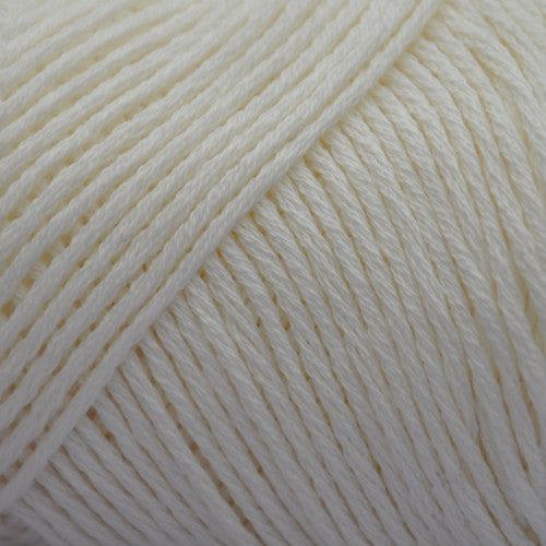 Cotton Fine Yarn Fingering Weight Yarn | 50 grams, 215 Yards | 80% Pima Cotton 20% Merino Wool-Yarn-Brown Sheep Yarn-Cotton Ball - CF100C-Revolution Fibers
