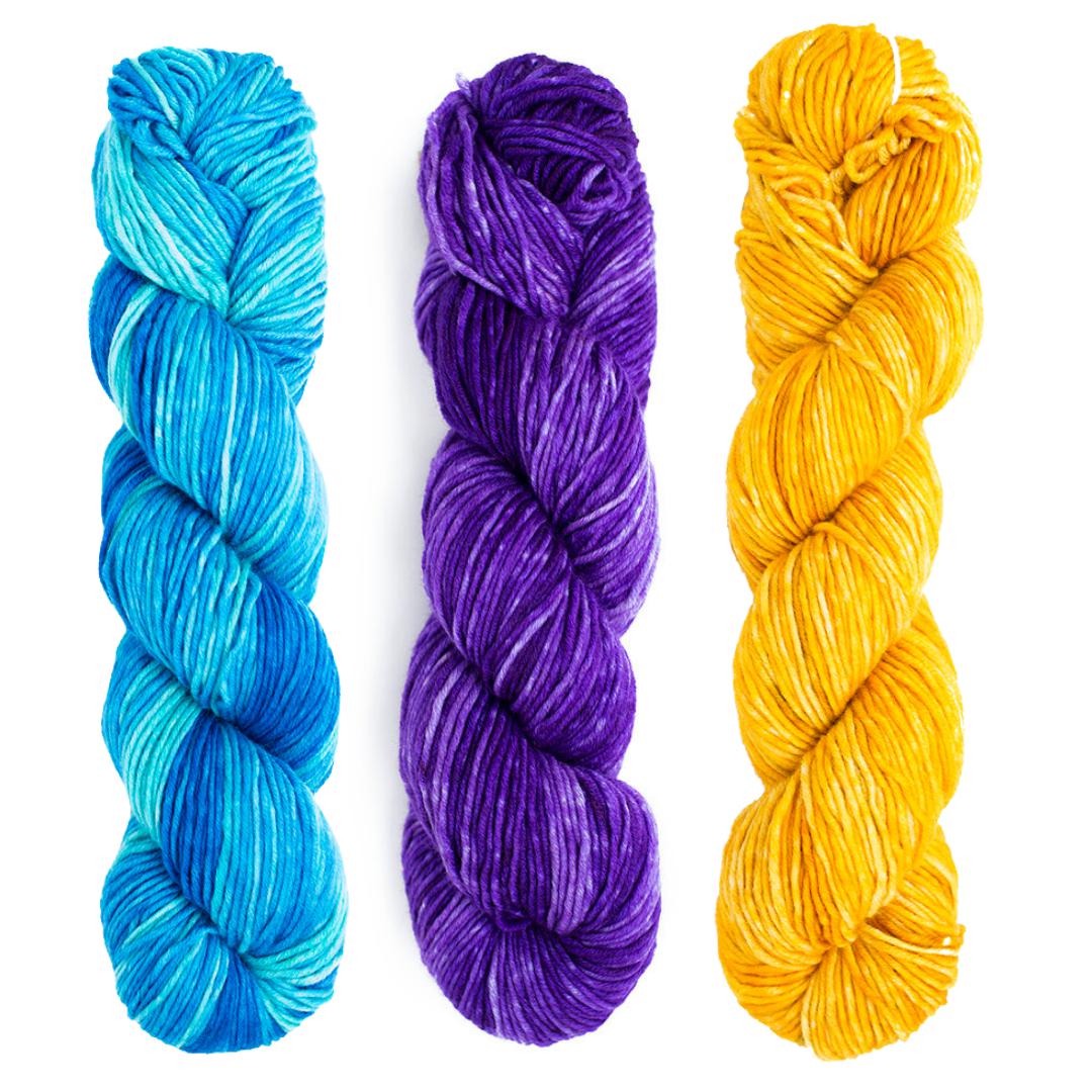 Monokrom Fingering Weight Yarn | 100% Extrafine Superwash Merino-Yarn-Urth Yarns-3051-Revolution Fibers