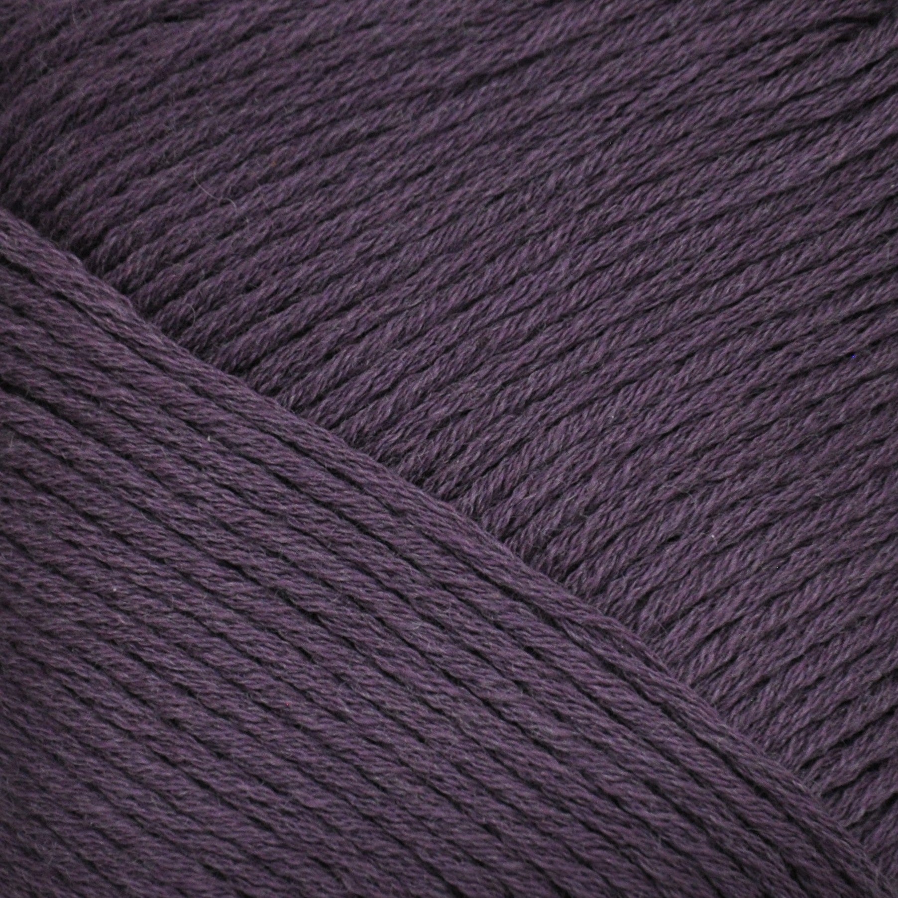 Cotton Fine Yarn Fingering Weight Yarn | 50 grams, 215 Yards | 80% Pima Cotton 20% Merino Wool-Yarn-Brown Sheep Yarn-Purple Agate - CF792C-Revolution Fibers