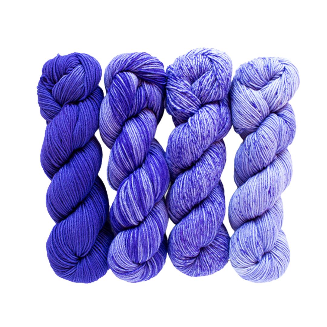 Uneek Fingering Yarn | Merino Gradient Sets-Yarn-Urth Yarns-Merino Gradient Set 808-Revolution Fibers