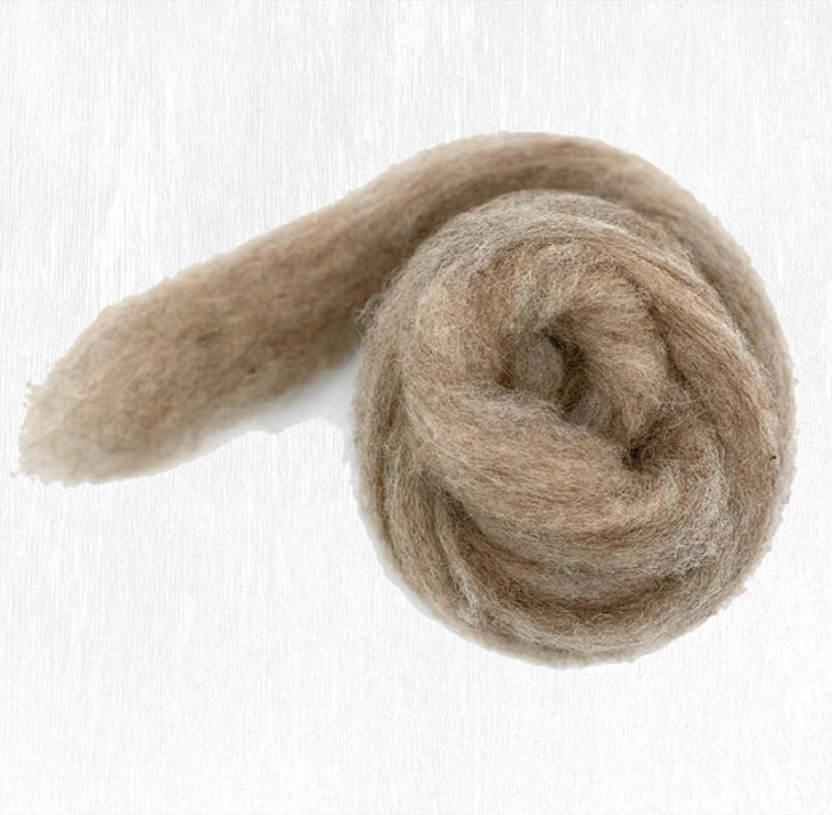 Carded Sliver Corriedale Wool - Furry Friends