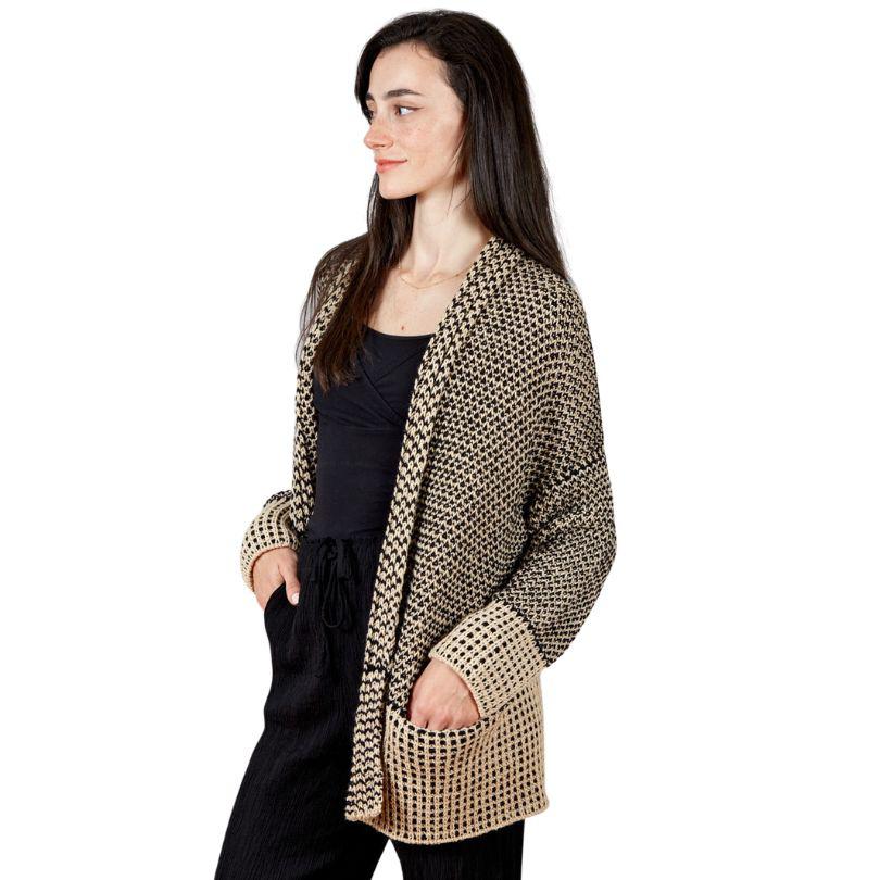 Crosshatch Cardigan Pattern
