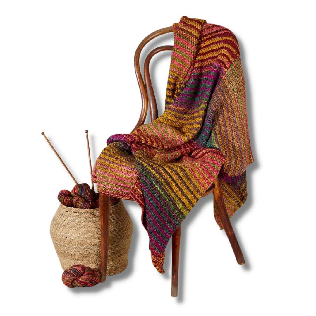 IKAT Throw Kit Pattern