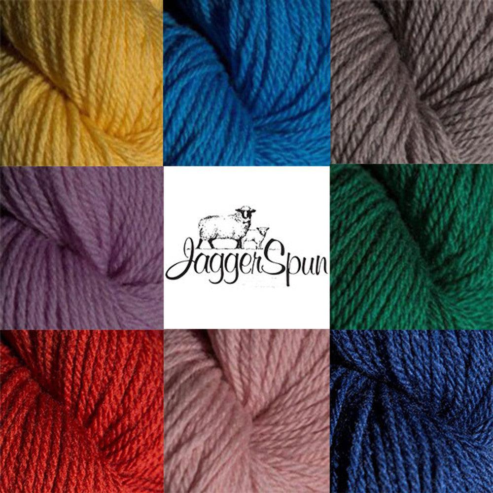 Jagger Yarns Heather Line Fingering Weight Yarn