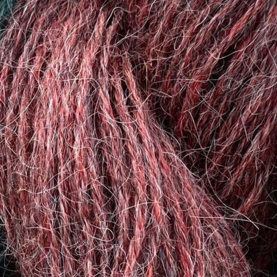 Jagger Spun Gotland Heather 1 Pound Cone - Brick