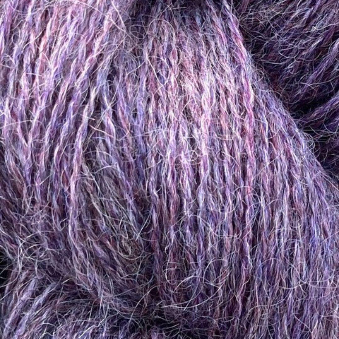 Jagger Spun Gotland Heather 1 Pound Cone - Purple Haze
