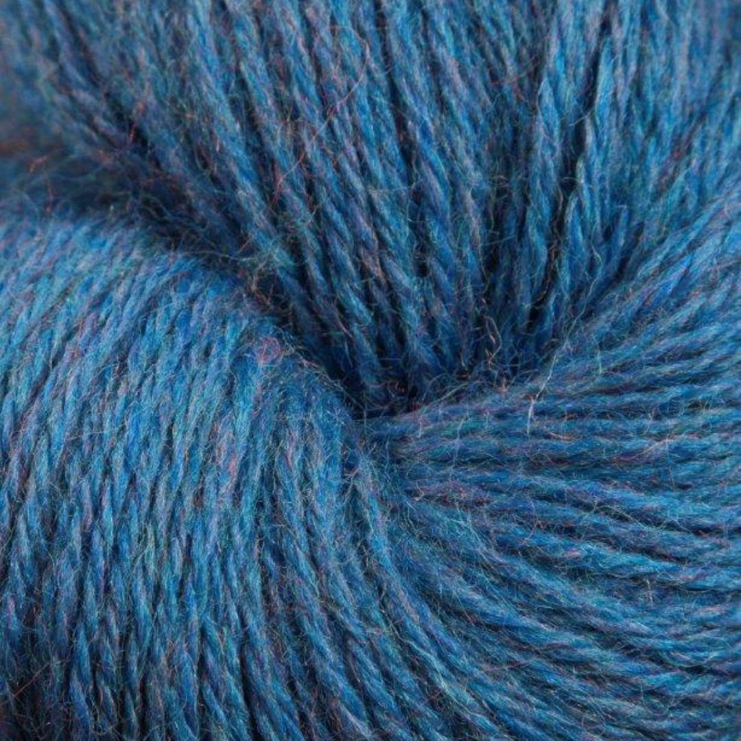 Jagger Yarns Heather Line 2-8 Fingering Weight 100 Gram Hanks - Cobalt