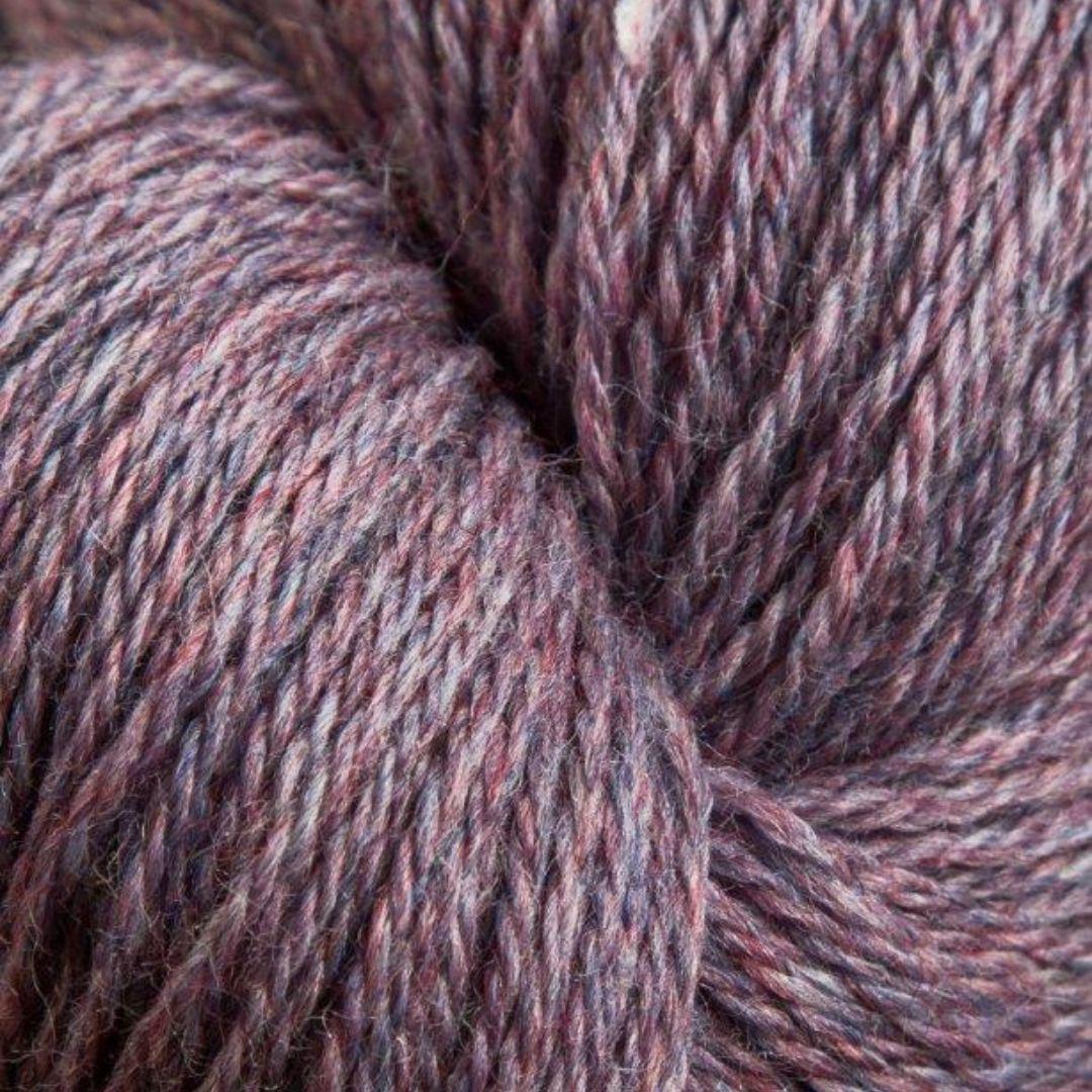 Jagger Yarns Heather Line 2-8 Fingering Weight 100 Gram Hanks - Dewberry