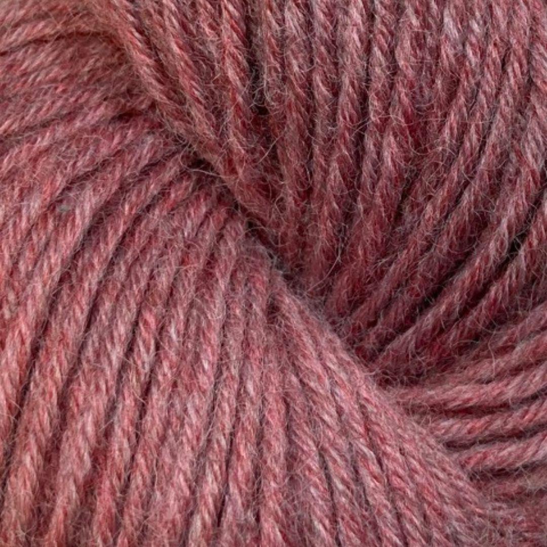 Jagger Yarns Heather Line 2-8 Fingering Weight 100 Gram Hanks - Faded Rose