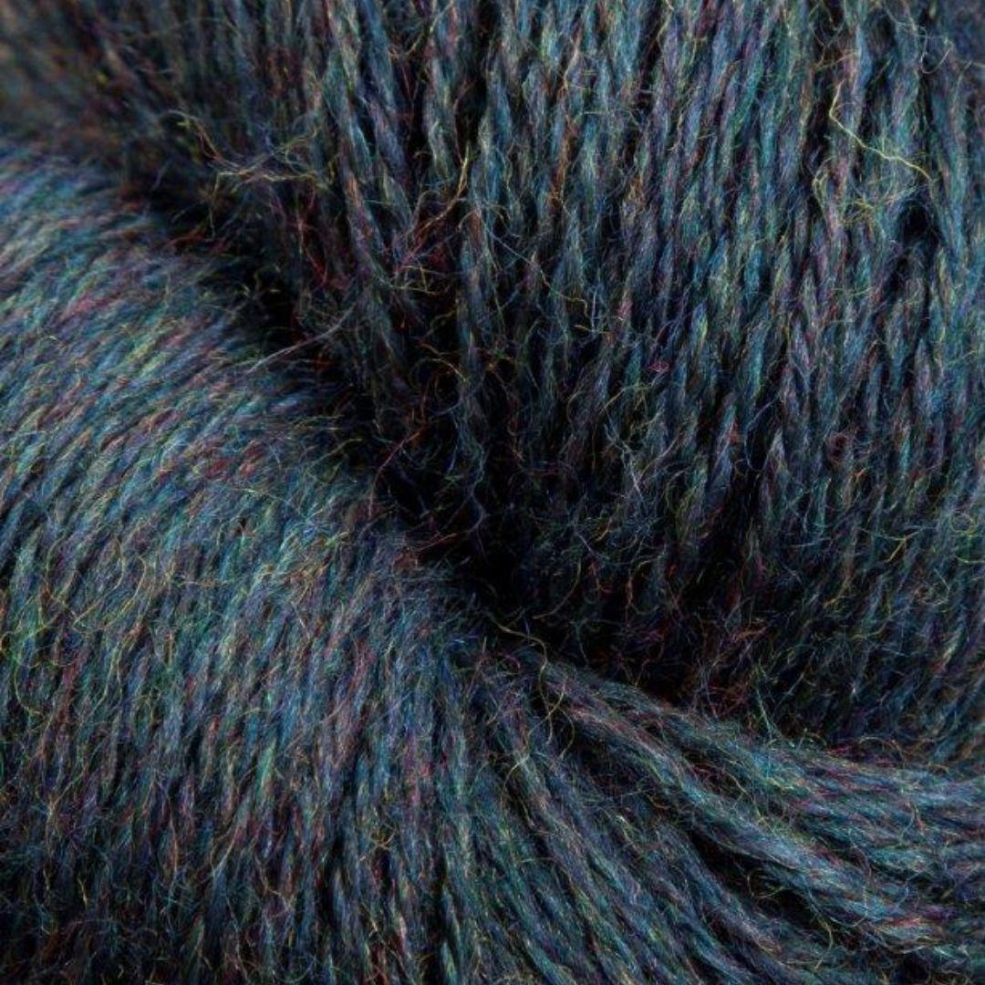Jagger Yarns Heather Line 2-8 Fingering Weight 100 Gram Hanks - Indigo