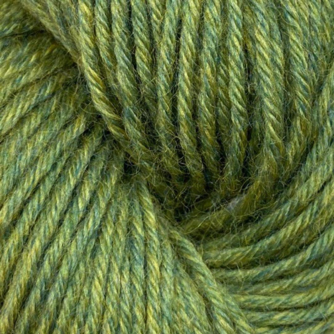Jagger Yarns Heather Line 2-8 Fingering Weight 100 Gram Hanks - Leaf