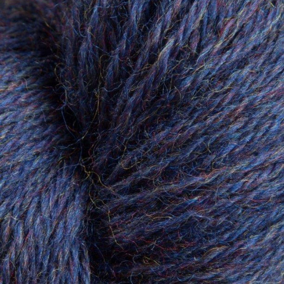 Jagger Yarns Heather Line 2-8 Fingering Weight 100 Gram Hanks - Midnight