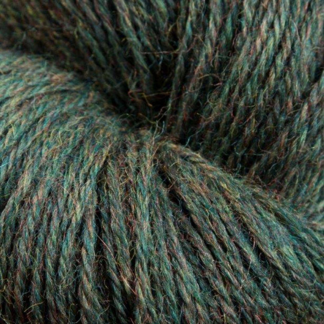 Jagger Yarns Heather Line 2-8 Fingering Weight 100 Gram Hanks - Moss