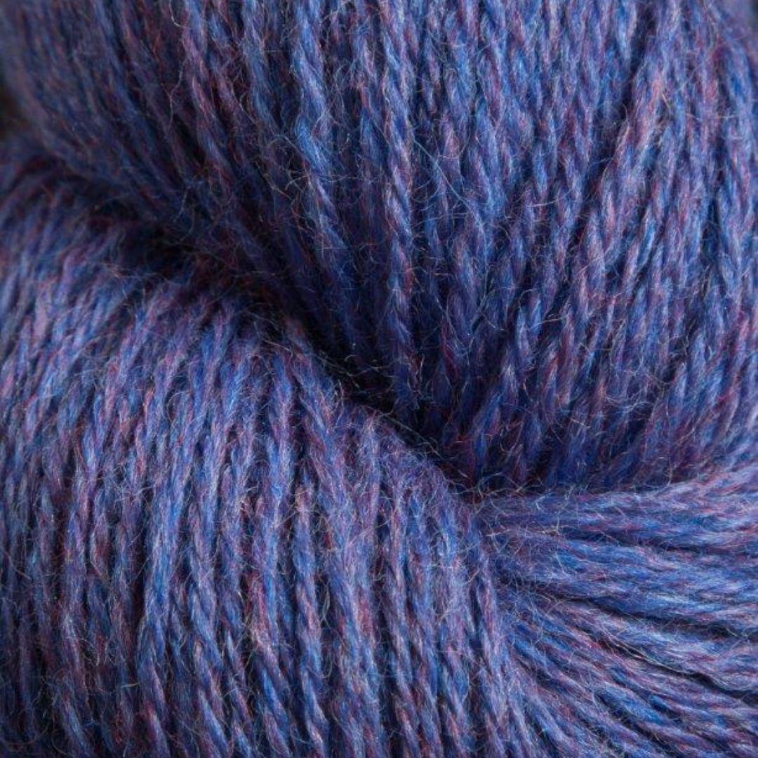 Jagger Yarns Heather Line 2-8 Fingering Weight 100 Gram Hanks - Periwinkle