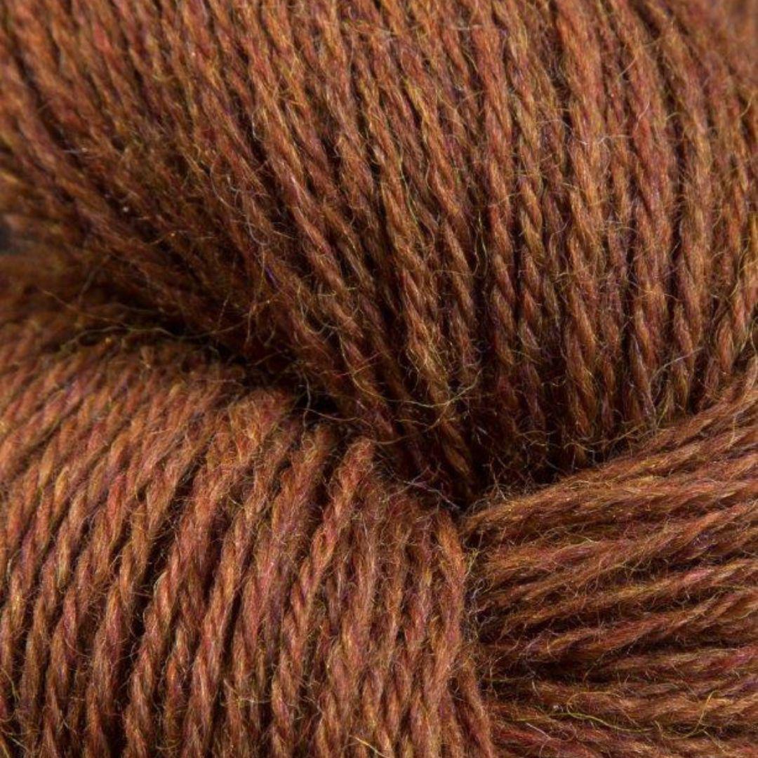 Jagger Yarns Heather Line 2-8 Fingering Weight 100 Gram Hanks - Redwood