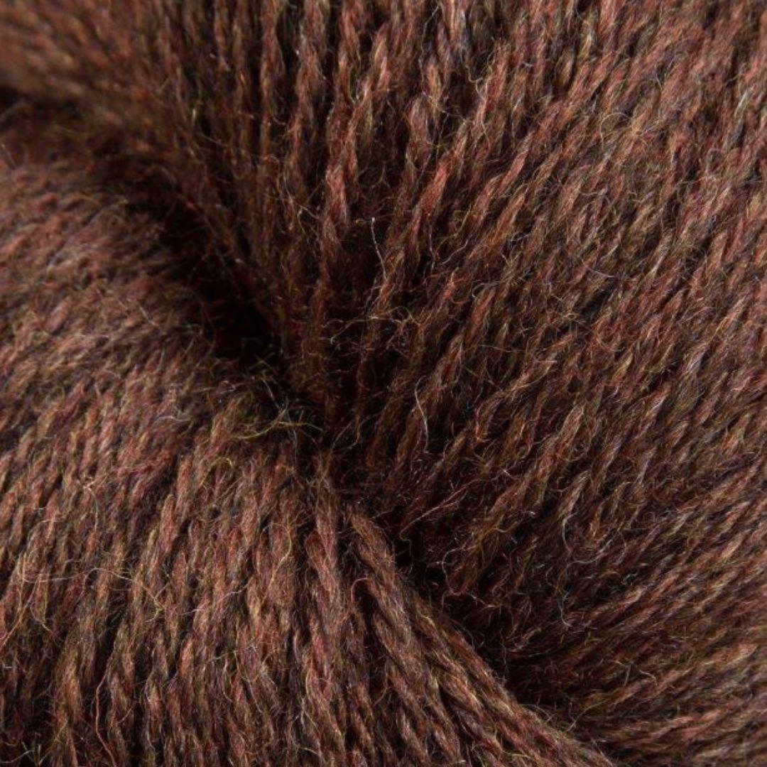 Jagger Yarns Heather Line 2-8 Fingering Weight 100 Gram Hanks - Walnut