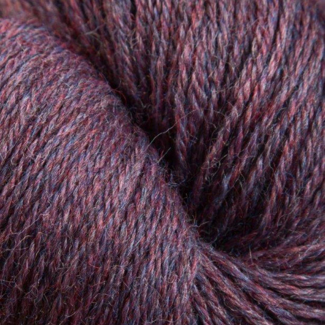 Jagger Yarns Heather Line 3-8 Sport Weight 50 Gram Hanks - Blackberry