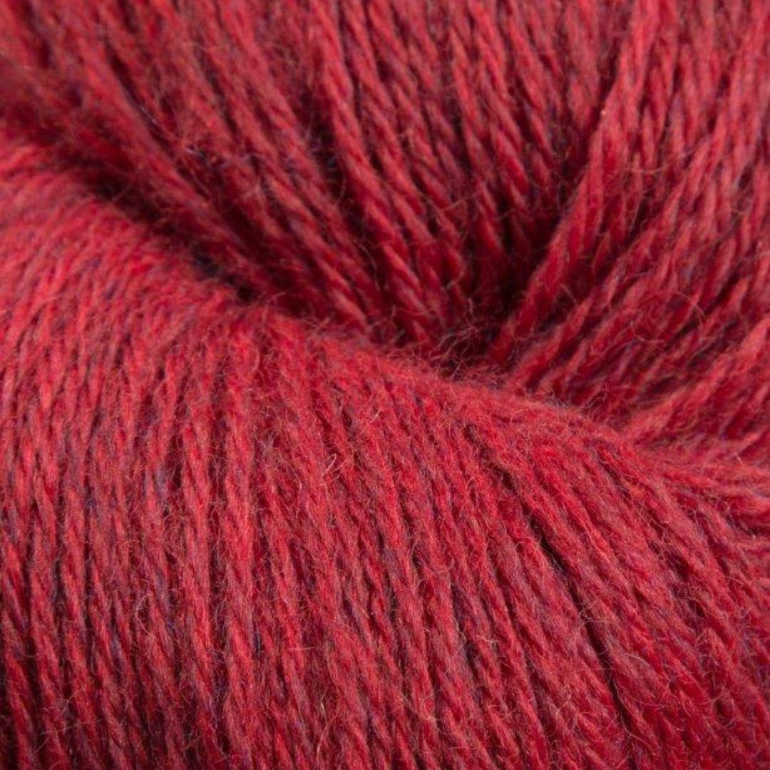 Jagger Yarns Heather Line 3-8 Sport Weight 50 Gram Hanks - Hollyberry
