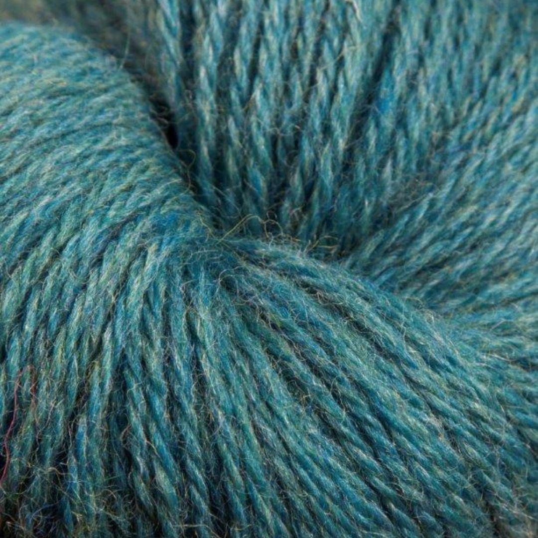 Jagger Yarns Heather Line 3-8 Sport Weight 50 Gram Hanks - Teal